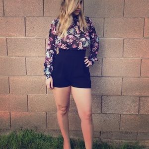 Floral Romper